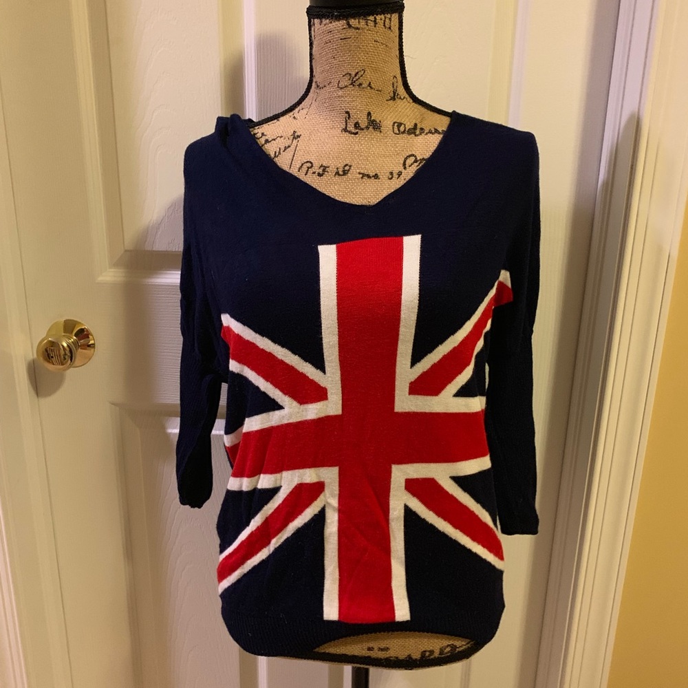 British Flag Sweater